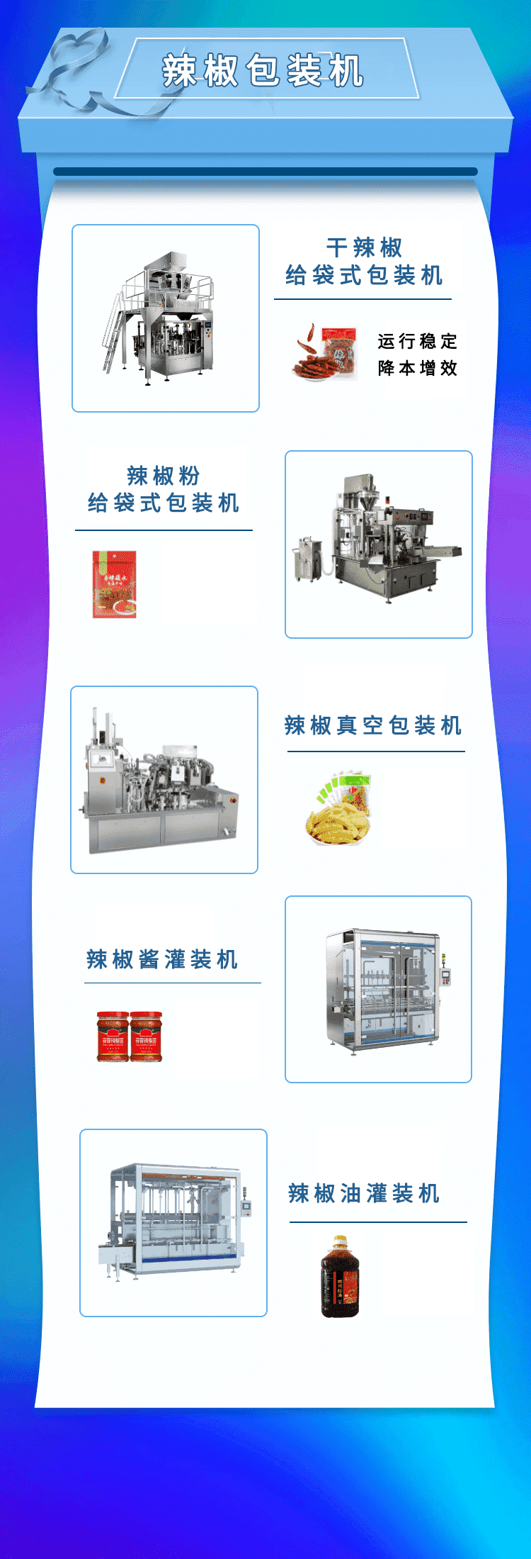 辣椒包裝機(jī)可以輕松實現(xiàn)由顆粒到粉末的切換包裝過程